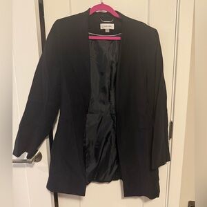 Collarless long Calvin Klein Blazer Jacket